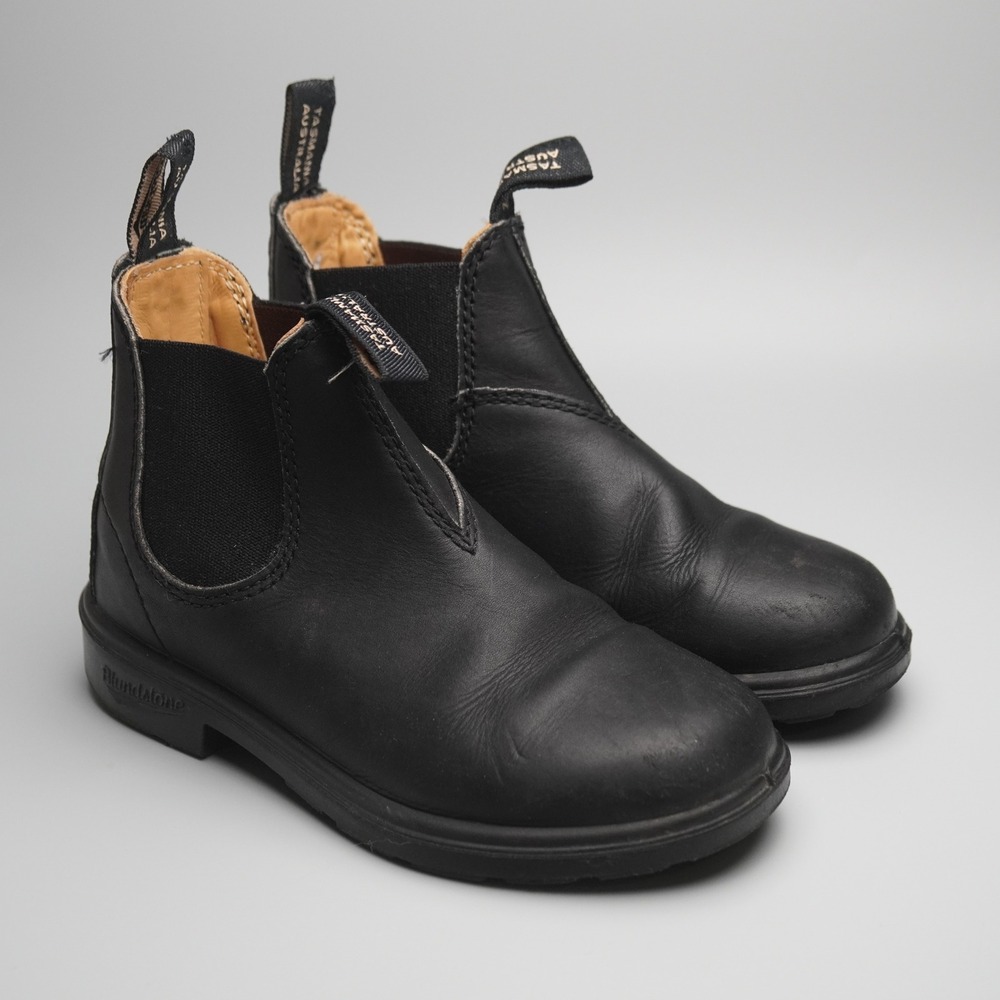 Blundstone Kids 531 Chelsea Boots Black Leather Size AU 12 US 13 Kids